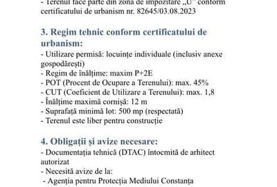 Teren de 500 mp, în Exterior Vest