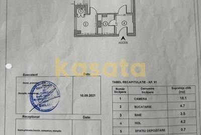 Garsonieră renovată complet, 41mp, cu lift – Lujerului - 22