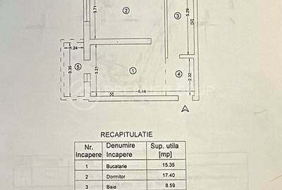 Apartament 2 camere, Bucium-Visan, 50mp, CT, AC - 12