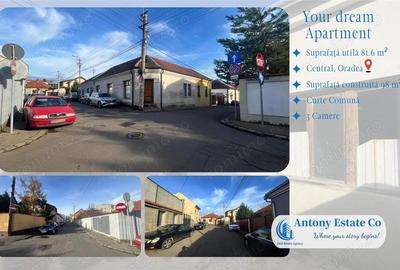 Apartament cu 3 camere semidecomandat în Central