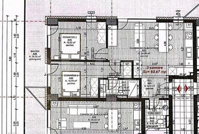 Apartament 3 camere, finisat lux, bloc nou, zona de Sud - 8