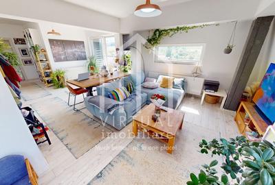 Penthouse cu 3 camere, 89mp utili si terasa 118mp, mobilat, Cisnadie - 2