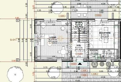 Duplex cu 5 camere cu Canalizare în Central - 7
