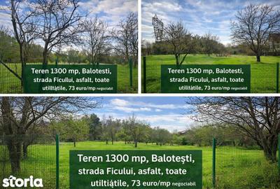 Teren de 1300 mp, în Bascov - 3
