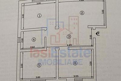 Apartament cu 3 camere decomandat, mobilat în Valea Lupului - 6