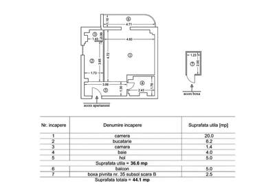 Garsonieră decomandată în Bartolomeu - 10
