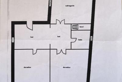 Casă cu 3 camere în Central - 5
