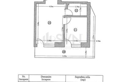 Apartament cu 2 camere decomandat, mobilat în Central - 18