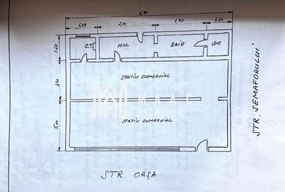 Spațiu comercial, de 69 mp, în Vasile Aaron - 1