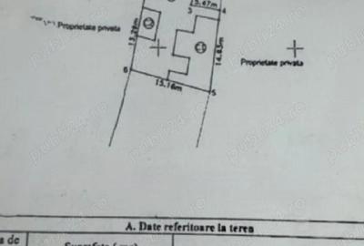 52500 Euro- 293 m.p. Teren si casa batraneasca in mun. Galati - 2