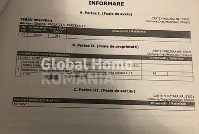 Teren intravilan 400MP | Chiajna | - 3