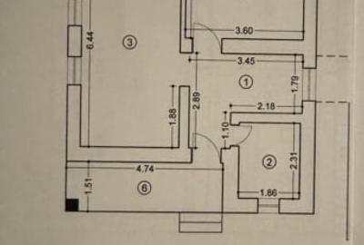 Apartament cu 3 camere nedecomandat în Păcurari - 3