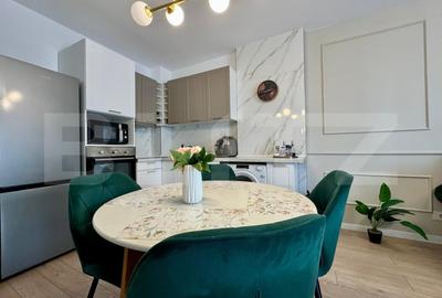 Apartament cu 2 camere semidecomandat, mobilat în Calea Aradului