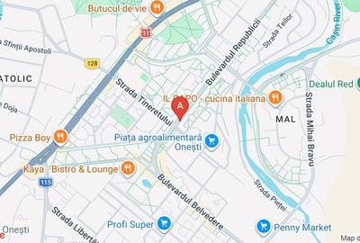 Apartament cu 3 camere decomandat, mobilat în Central