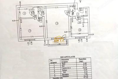 Apartament cu 2 camere semidecomandat în Central - 1