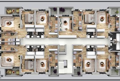 Garsoniera in zona Militari Residence finalizare aprilie 2026 - 4