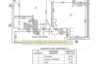 Apartament 2 camere, 2 bai, parcare proprie, Ploiesti, Albert. Apartament 2 camere, 2 bai, parcare proprie, Ploiesti, Albert. - 2