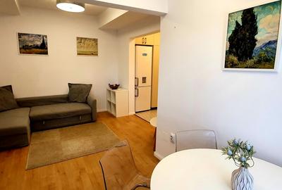 Apartament cu 2 camere semidecomandat, mobilat în Kogălniceanu