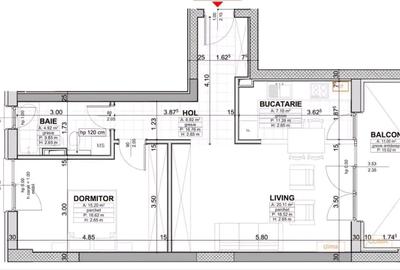 Apartament cu 2 camere decomandat în Aradului - 3