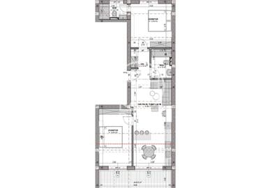 Direct dezv - Ap. 3 camere- aer conditionat, 2 bai,dressing - la cheie - 9