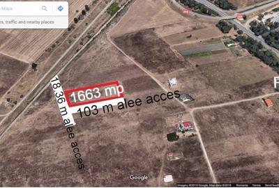 Teren Construcții intravilan de 1663 mp, în Exterior Est