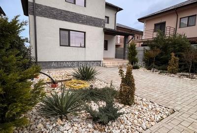Vila individuala P+1 cu 4 camere - 3 bai, Mobilata | Teren 566 mp