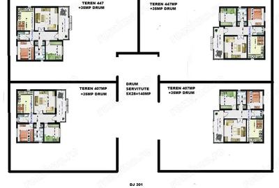 Teren de 1840 mp, în Tânganu - 10
