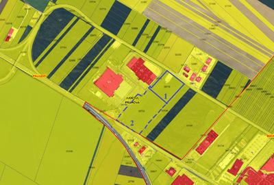 Teren Construcții intravilan de 14213 mp, în Păulești
