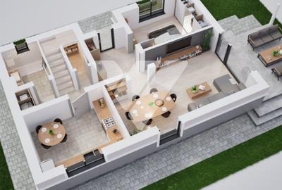 Casă individuală cu 5 camere cu Canalizare în Șura Mică - 5