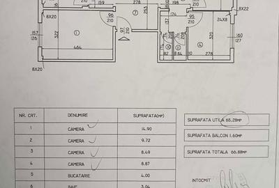 Apartament cu 3 camere, mobilat în Tei - 11