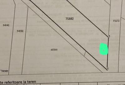 Teren de 1000 mp, în Exterior Vest