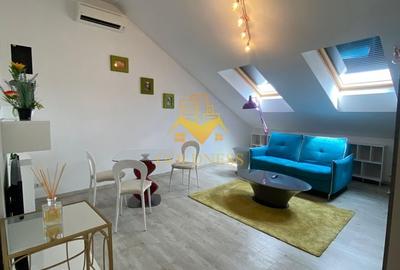 Apartament cu 2 camere semidecomandat, mobilat în Ultracentral