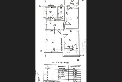 Apartament cu 3 camere în Central - 20