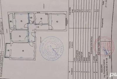 Apartament cu 3 camere decomandat în Republicii - 1