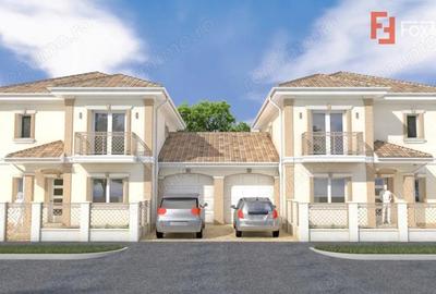 Duplex 5 camere 132 mp utili, despartit prin garaj Mosnita Noua - 1