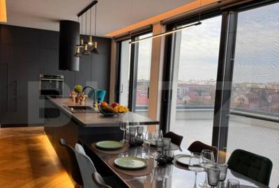 Penthouse de LUX, 113 mp utili + 73 mp terasa zona centrala - 8