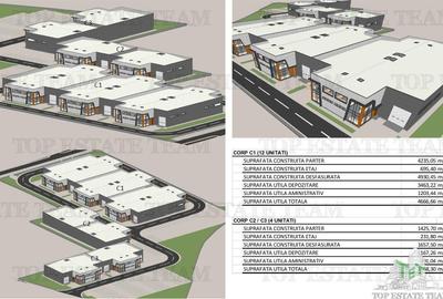 Hala industriala de vanzare Pasajul Oltenitei - Popesti Leordeni Hala industriala de vanzare Pasajul Oltenitei - Popesti Leordeni - 1