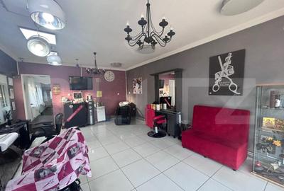 Spatiu comercial, 150 mp, salon de infrumusetare complet ech - 1