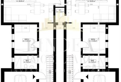 Casă individuală cu 5 camere cu Canalizare în Giarmata - 2