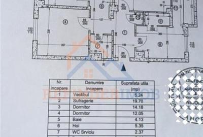 Vanzare apartament 3 camere zona Virtuti - Orsova, bloc 1989 reabilitat termic, - 6
