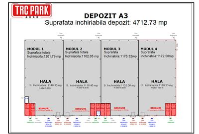 Proiect NOU: Spații Moderne în TRC Park Arad – Hala A3 (4.713 mp) - 1