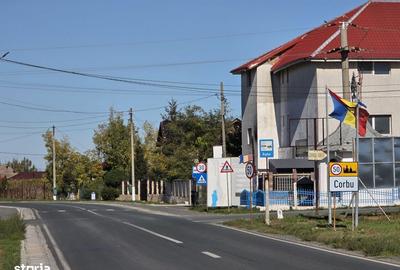 Spațiu comercial, în Corbu