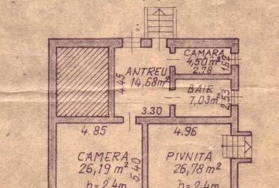 Casă individuală cu 4 camere cu Canalizare în Central - 6
