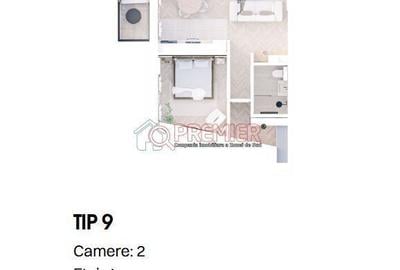 Apartament cu 2 camere decomandat în Șerban Vodă