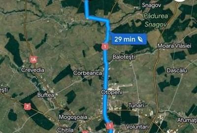 Teren de 1000 mp, în Bălteni - 2