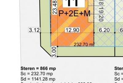 Teren de 866 mp, în Giroc