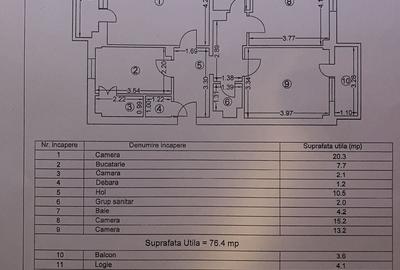 Apartament cu 3 camere decomandat în Ultracentral - 17