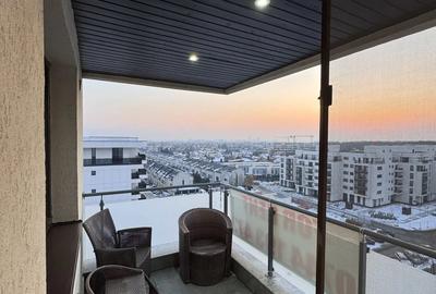 Apartament cu 2 camere semidecomandat în Pipera