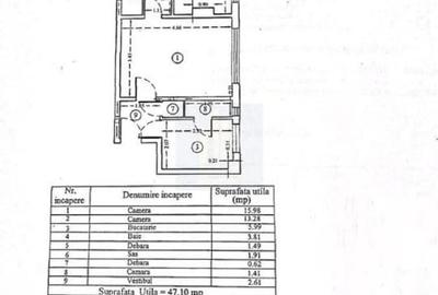 Apartament cu 2 camere decomandat în Berceni - 11