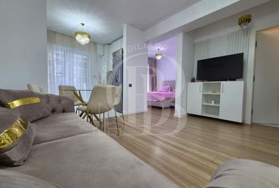 Apartament cu 2 camere semidecomandat, mobilat în Theodor Pallady
